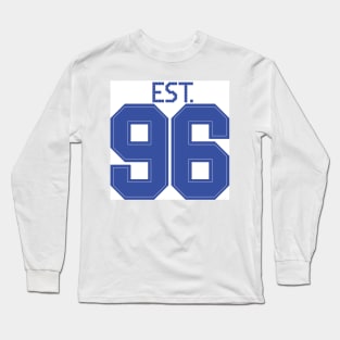 Est. 96 blue Long Sleeve T-Shirt